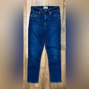 AGOLDE Skinny Jeans Women’s 26 Dark Wash Sustainable Denim USA Made